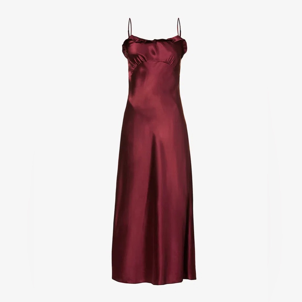 Reformation Aribella Silk Dress